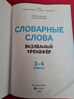 Словарные слова. Визуальный тренажер. 3-4 классы | Василакий Елена Ивановна, Нефедова Ирина #3, Надежда М.