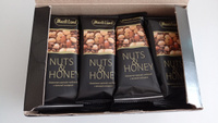 Батончик ореховый с медом в темной шоколадной глазури NUTS & HONEY Musli Land полезный перекус 28 шт #2, Карина Ш.