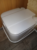 Биотуалет для дачи и дома LUPMEX 79112P с индикатором, био туалет походный, переносной, жидкостной #22, Анна П.