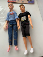 Набор кукол Стильная парочка, Барби и Кен, куклы шарнирные 30 см, одежда в ассортименте #64, Нина К.