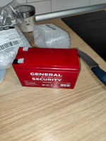 Аккумуляторная батарея General Security GS 9-12 ( 12В 9AЧ / 12V 9AH ) для детской машинки, ИБП, скутера, самоката, инкубатора и т.д. #5, Максим С.