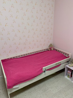 Плед розовый крупной вязки хлопковый на односпальную кровать AlmaForHome 90x170 см #38, Ирина