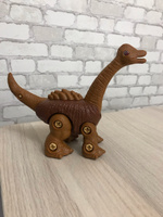 Limei / Конструктор динозавр интерактивный, детский развивающий, свет звук. Брахиозавр #16, Елена Щ.