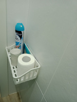 Полка для ванной комнаты Litzen Shelf, белый #7, Валентина М.