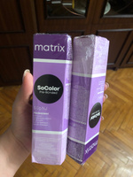 MATRIX Крем - краска SoColor для волос, перманентная ( 506NJ темный блондин натуральный нефритовый 100% покрытие седины - 506.07), 90 мл #124, Валентина Б.