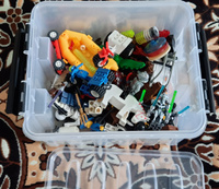 Система хранения вещей RoxBox 2.5 л, ящик пластиковый с крышкой и клипсами, коробка для хранения, прозрачный, 9.5x17x21 см, 1 шт #35, Вадим