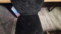 Кресло компьютерное Ridberg RG 330 V, черный, велюр. Стул с велюровой обивкой, без подлокотников, с металлической крестовиной, на колесиках, для школьника, офисное #26, Александр А.