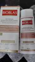 Bioblas Шампунь женский ПРОТИВ ВЫПАДЕНИЯ ВОЛОС интенсивное увлажнение с пробиотиками и пантенолом, аптечная косметика, 360 мл #16, Лариса Б.