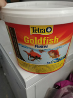 Корм для рыб Tetra Goldfish Flakes 10 л, хлопья для золотых рыбок #7, Видман Алёна Николаевна