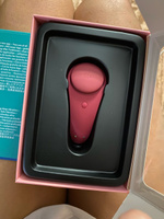 Вибровкладка в трусики Satisfyer Sexy Secret c управлением со смартфона, бордовый #5, Софья З.