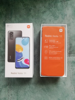 Xiaomi Смартфон Redmi Note 11 NFC Ростест (EAC) 4/128 ГБ, голубой #115, Наталия Х.