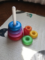 Пирамидка детская для малышей из колец / Сортер / Развивающая игрушка для детей #5, Юлия Д.