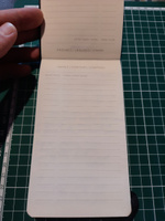 Блокнот Leuchtturm1917 Portrait Pocket A6 (9x15см.), 80г/м2, 184 стр. (92 л.), в линейку, твердая обложка #4, Александр Г.