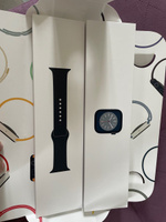 Смарт-часы Apple Watch Series 8 GPS 45mm, темная ночь, с ремешком M/L #23, Алексей К.