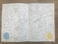 Сказочные существа. Цвета, номера, символы. Раскраска для детей от 3 лет #41, Наталья Л.
