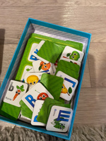 Детское лото для малышей "ИЗУЧАЕМ БУКВЫ" Bondibon развивающие карточки учим алфавит, азбука для детей / Подарок для дошкольников, ранее развитие #4, Светлана К.
