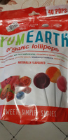 Леденцы на палочке органические YumEarth Organic Fruit Pops aссорти фруктовых вкусов, 40 шт #4, Елена У.