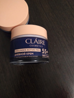Claire Cosmetics Крем для лица антивозрастной дневной 55+ серии Collagen Active Pro, Claire Cosmetics 50 мл #5, Светлана В.