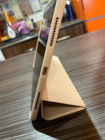 Чехол книжка для iPad Air 4, 5 10.9 (2020, 2022) - A2324 A2072 A2325 A2316 A2589 A2591, микрофибра, подставка для планшета, ONLY CASE (SIMPLE), розовый #72, Искандер Х.