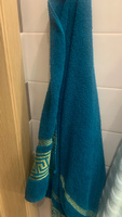 Вышневолоцкий текстиль Полотенце для ванной, Хлопок, 70x130 см, фиолетовый #86, Владимир Ф.