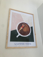 Постер для интерьера "Coffee Time", 30х40 см #24, Мария А.