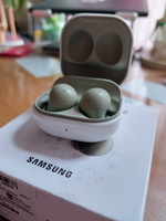 Беспроводные True Wireless внутриканальные наушники Samsung Galaxy Buds 2 с микрофоном, с шумоподавлением, оливковые #61, Надежда Т.