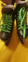 Шнурки хоккейные для коньков Lowry Sports Standart с пропиткой #17, Ольга М.