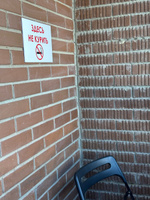 Информационная табличка на дверь Не курить, Курение запрещено #2, Ирина Ф.