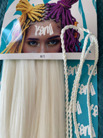 Канекалон для волос KAMI WHITE# 72см/300гр #38, Татьяна А.