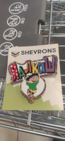 Shevrons Нашивка на одежду, патч, шеврон на липучке "ЯАлкаш" 9,5х8,5 см #34, Роман