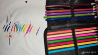 Карандаши цветные супер мягкие для рисования детские Каляка-Маляка Премиум, набор 12 цветов, 8B #5, Наталья П.