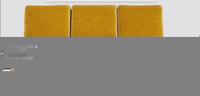 Угловой диван-кровать Manons Maison Каир, угол универсальный, раскладной механизм Еврокнижка, Велюр желтый, 195х140х86 см #8, Наталья Я.