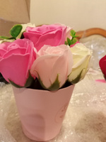 Букет из мыла, мыльных роз, подарок маме, цветы на 8 марта #52, Марина Ч.
