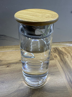 Графин для воды с крышкой и фильтром 1,5л стеклянный, кувшин для сока, холодных и горячих напитков, лимонадница #83, Галкина В.