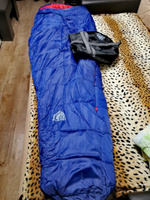 Спальник туристический/Спальный мешок TREK PLANET Bergen,зимний, трехсезонный, левая молния, цвет: синий #2,  Константин