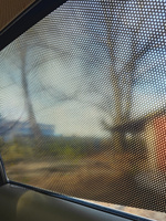 Шторка от солнца cam-tec на окна автомобиля, электростатические наклейки от солнца в машину. #2, Денис Р.