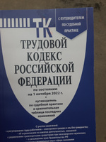 Трудовой кодекс 2024 (по сост. на 25.09.24) с таблицей изменений и с путеводителем по судебной практике. (ТК РФ 2024) #5, Дарья Г.