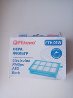 HEPA фильтр Filtero FTH 01 W (тип FC8038) моющийся для пылесосов PHILIPS(Филипс) FC 9071, 9174, 9934, ELECTROLUX (Электролюкс)ZSPC,AEG #38, Леонид М.