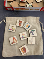 Детское развивающее деревянное лото "Домашние животные" с набором карточек и мешочком #8, Оксана Т.