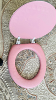Сиденье для унитаза мягкое с крышкой "Одуванчик", розовый #59, Руслан Б.