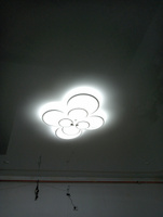 Люстра потолочная светодиодная с пультом,LED светильник в зал, детскую, на кухню, комнатное освещение до 36 кв.м., 232W #23, Мария К.