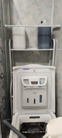 Стеллаж полки для ванной комнаты RIFFORMA 7068/W (белый) над стиральной машинкой, над унитазом #39, Елена Л.