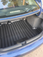 Коврик в багажник автомобиля Фольсваген Поло седан (09-20) / Volkswagen Polo sedan #3, Дмитрий 