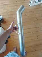 Труба для самовара 65 мм, оцинковка, ручка с термоизоляцией, L-60 см #5, Александр С.