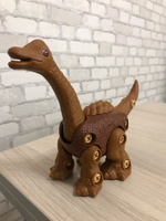 Limei / Конструктор динозавр интерактивный, детский развивающий, свет звук. Брахиозавр #15, Елена Щ.