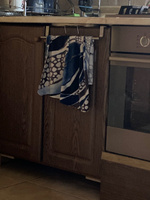 ErickHauser Кухонный держатель для полотенец на дверцу / металлический держатель для полотенец для кухни и ванной - 36 см #13, Юлия А.