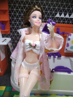 Одежда для кукол Модница Халат и пижама для куклы Барби 29 см розовый #16, Вера М.