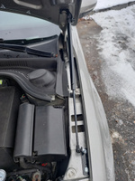 Газовые упоры (амортизаторы) капота для Volkswagen Jetta 6 (2010-2018г.в.), стойки кузова 2 шт., газлифт крышки фольксваген джетта #137, Артур К.