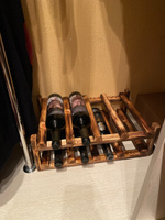 Подставка для бутылок вина / Винница деревянная #3, Мишель М.