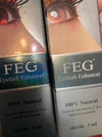 FEG средство для роста ресниц и бровей  FEG Eyelash Enhancer #3, Виктория Т.